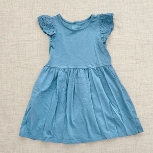 Cat & Jack Girls Blue Dress Size XS (4/5)